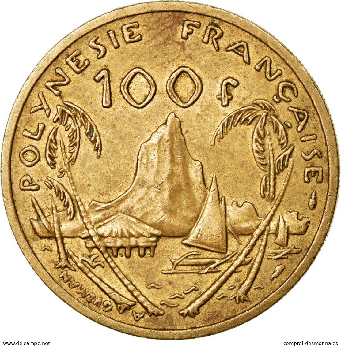 Monnaie, French Polynesia, 100 Francs, 1982, Paris, TTB+, Nickel-Bronze, KM:14 - French Polynesia