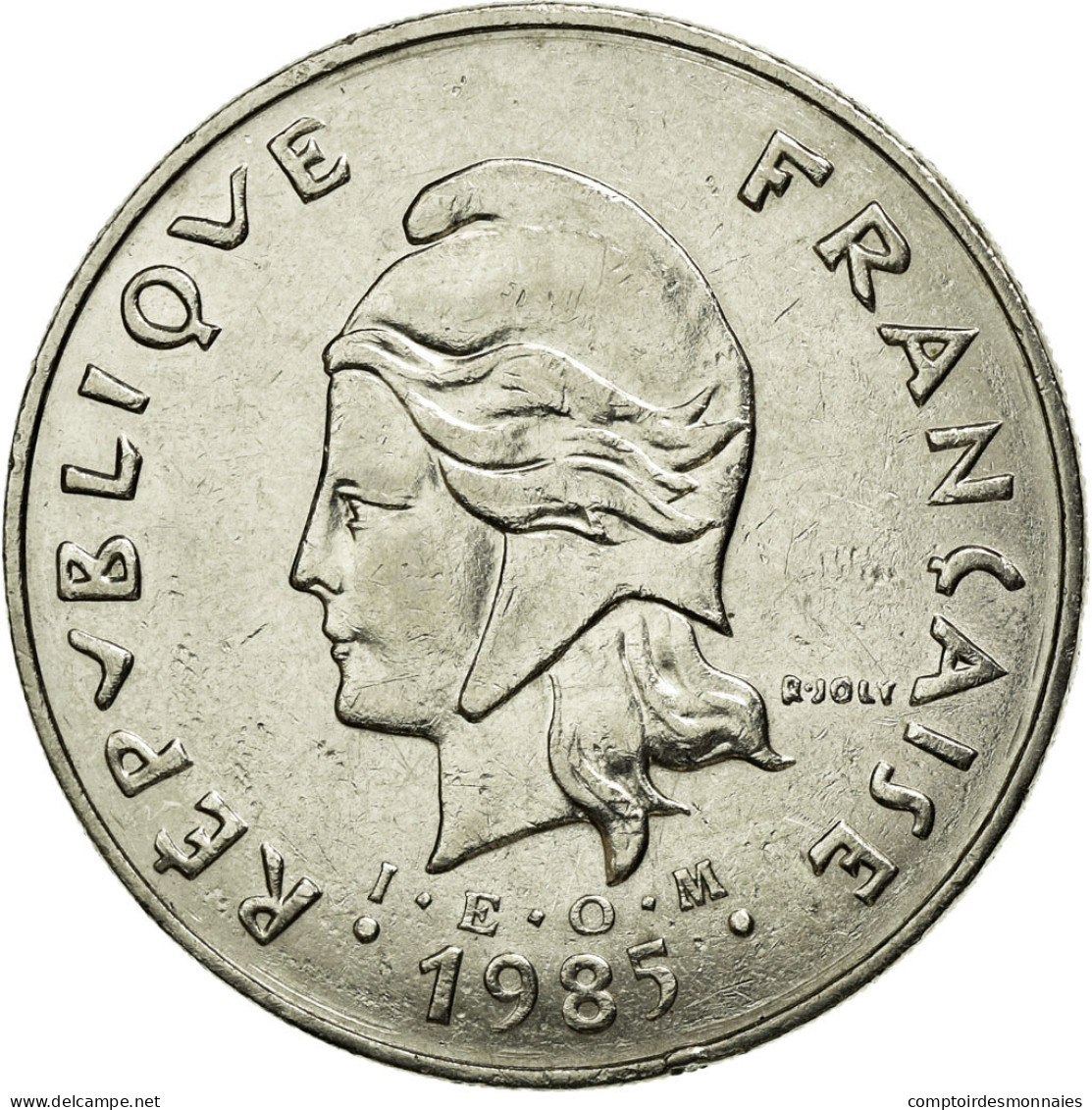 Monnaie, French Polynesia, 50 Francs, 1985, Paris, SUP, Nickel, KM:13 - Frans-Polynesië