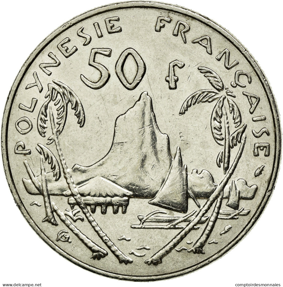 Monnaie, French Polynesia, 50 Francs, 1985, Paris, SUP, Nickel, KM:13 - French Polynesia