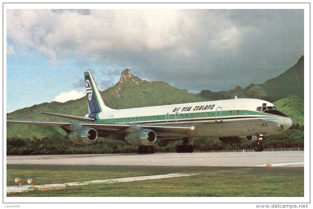 (334) Air New Zealand DC-8 - 1946-....: Moderne