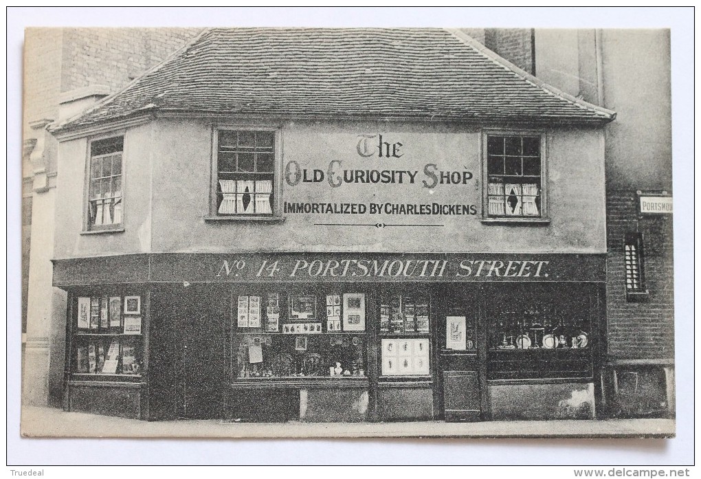 THE OLD CURIOSITY SHOP IMMORTALIZED BY CHARLES DICKENS, Portsmouth Street, London - Other & Unclassified