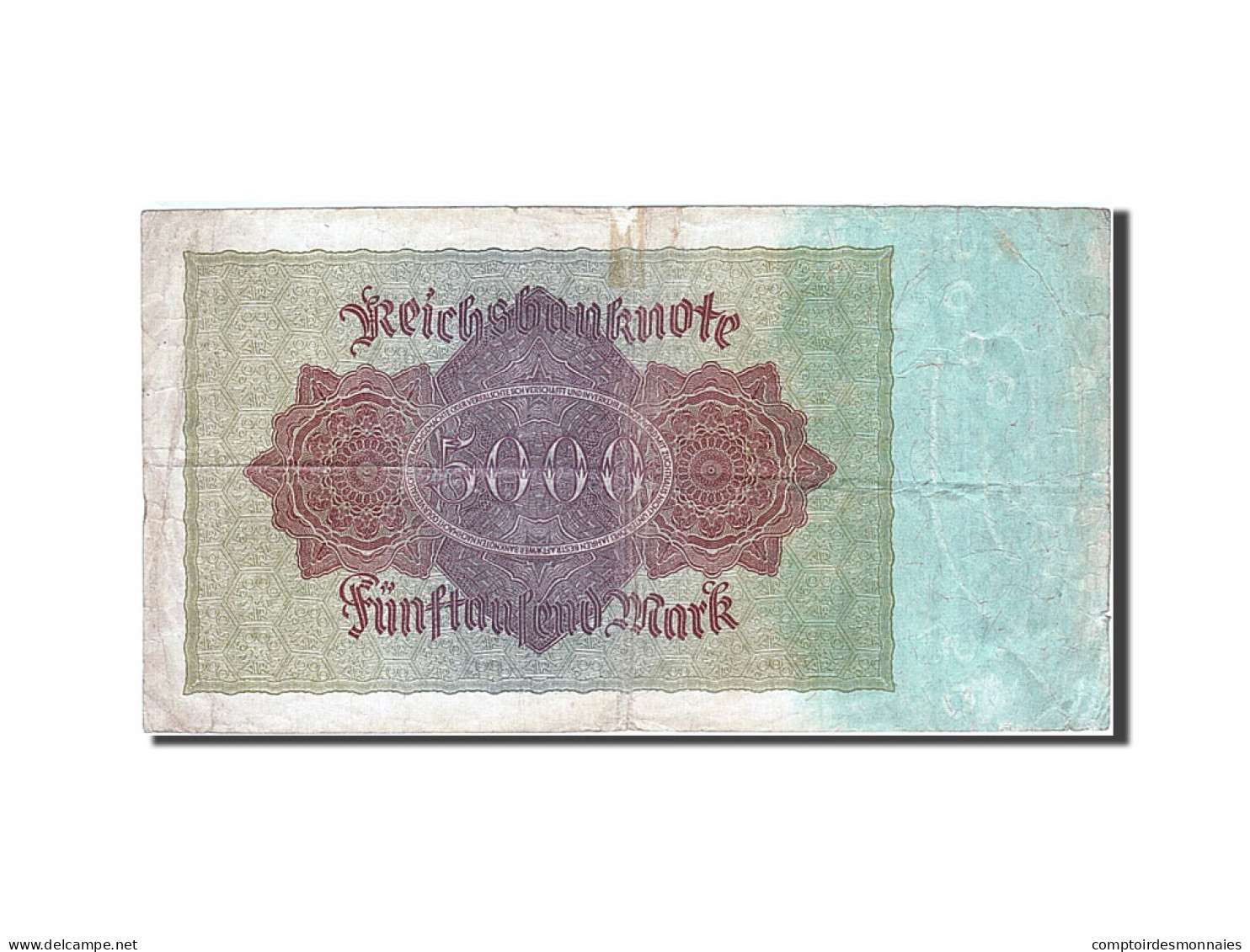 Billet, Allemagne, 5000 Mark, 1922, 1922-11-19, KM:78, TTB - 5000 Mark