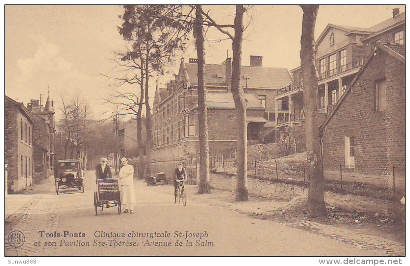 Trois-Ponts - Clinique Chirurgicale St Joseph (animation, Triporteur Boulangerie) - Trois-Ponts