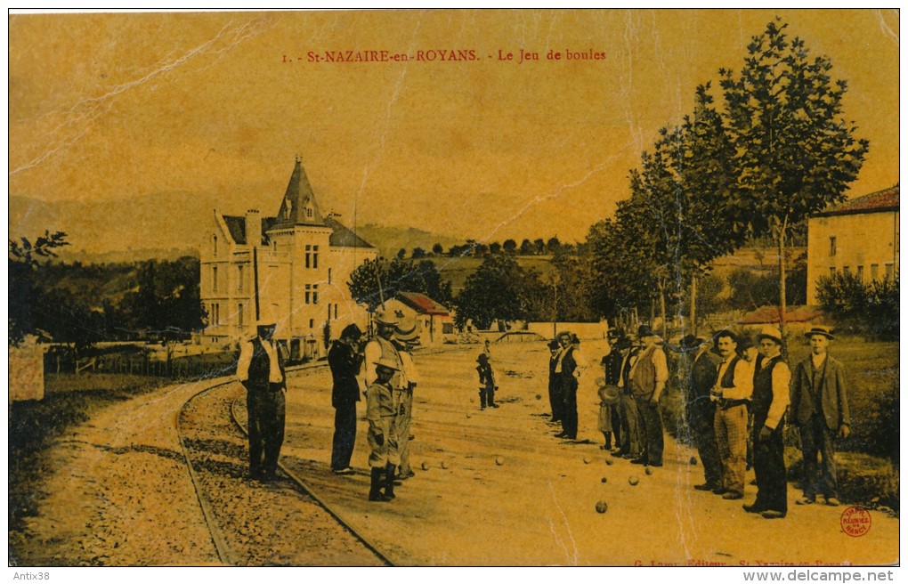 N73 - 26 - SAINT-NAZAIRE-EN-ROYANS - Drôme - Le Jeu De Boules - Autres & Non Classés