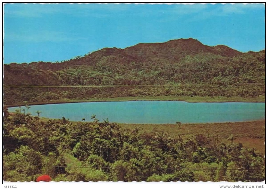 Cpsm  GRAND ETANG CRATER LAKE IN THE CENTER OF THE ISALND - Grenada