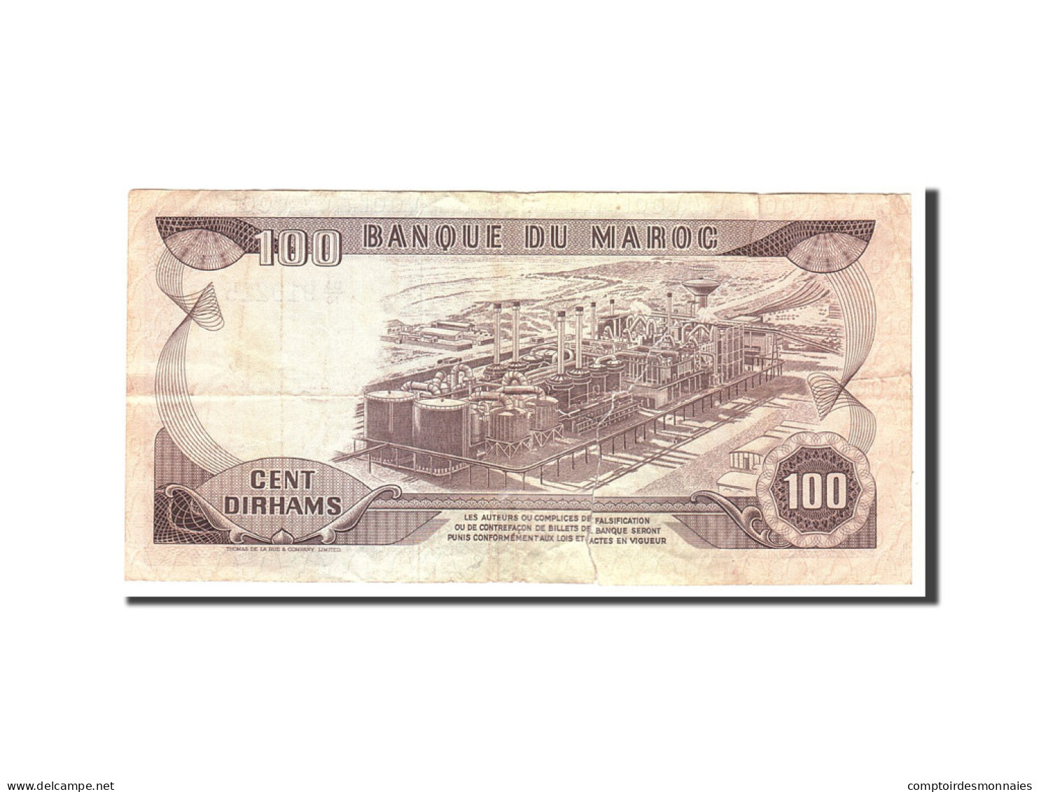 Billet, Maroc, 100 Dirhams, 1970, Undated, KM:59a, TTB - Maroc