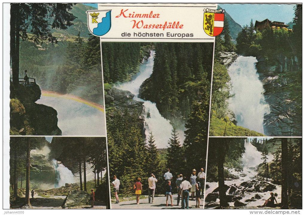 Österreich Salzburg Krimmler Wasserfälle - Krimml