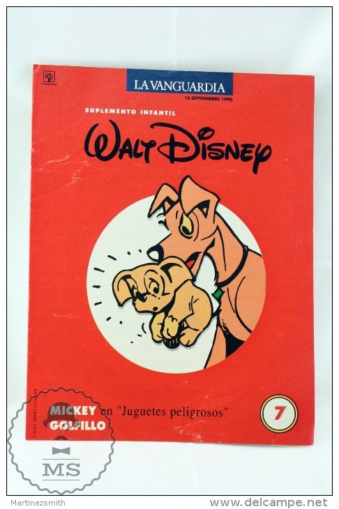 Walt Disney Lady And The Tramp, Scamp's Firetruck Adventure Comic - Other & Unclassified