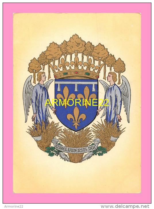 CPM BLASON  ORLEANAIS - Orleans