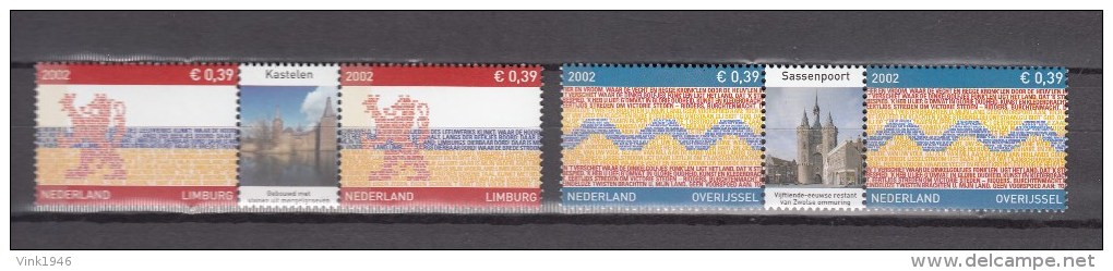 Netherlands Nederland 2002,2V,castles,kastelen,burgen,Châteaux,castillos,castelli,MNH/Postfris(A2351) - Châteaux