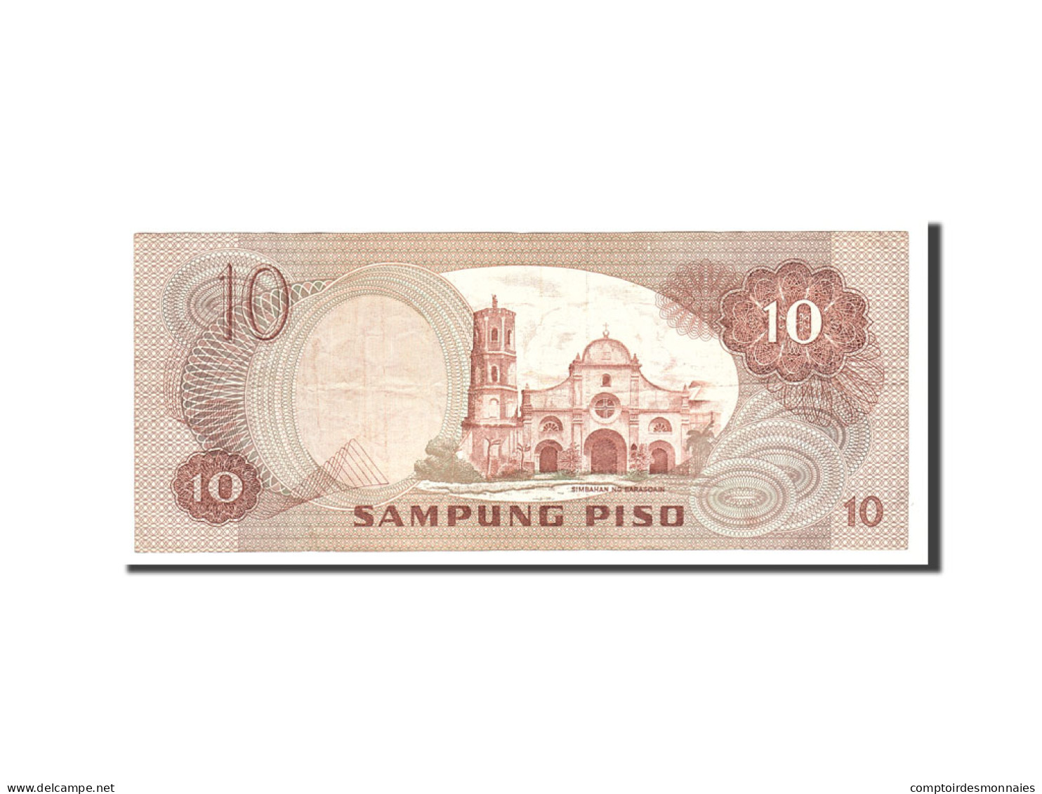 Billet, Philippines, 10 Piso, 1974, Undated, KM:161a, TTB - Philippines