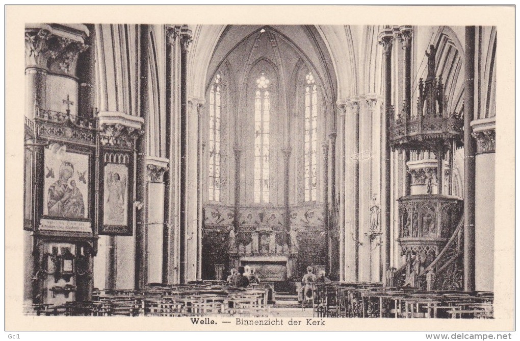 Welle - Binnenzicht Der Kerk - Denderleeuw