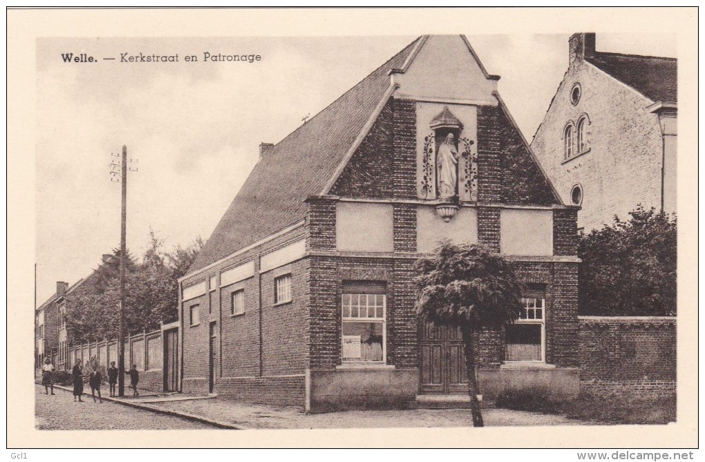 Welle - Kerkstraat En Patronage - Denderleeuw