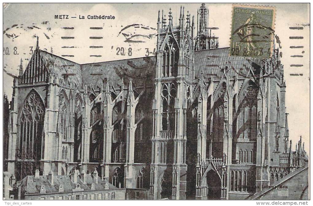 57 - Metz - La Cathédrale - Metz