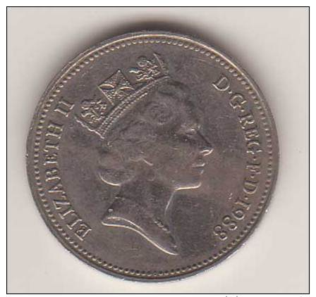 Grossbritannien , 5 Pence , 1988 ( G.Schön 427 ) - 5 Pence & 5 New Pence