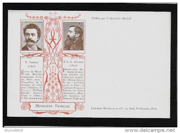 CPA Musicien Musique Art Nouveau Opéra état Luxe LEROUX PESSARD - Musique Et Musiciens