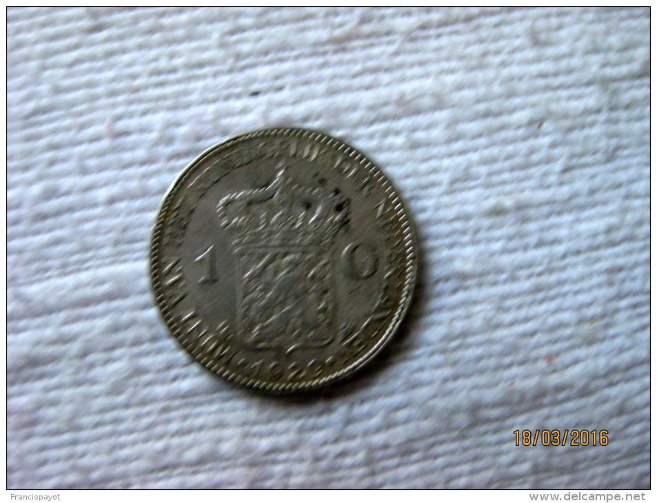 Netherland: 1 Gulden 1929 - 1 Florín Holandés (Gulden)