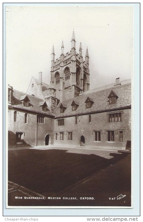 Oxford - Merton College, Mob Quadrangle - Other & Unclassified