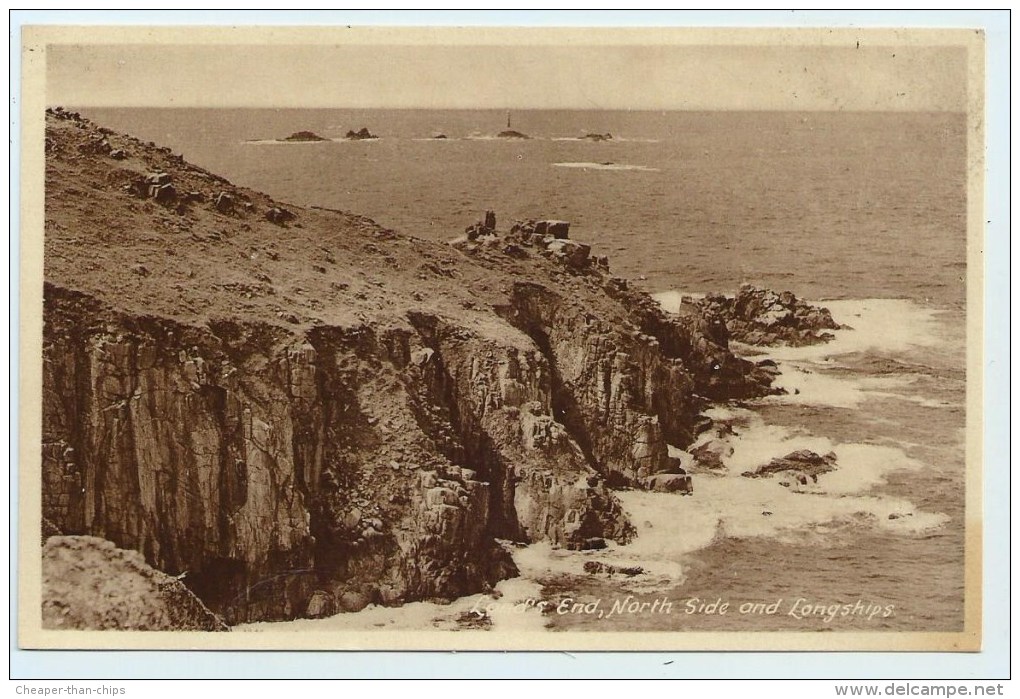 Land´s End - North Side And Longships - Land's End