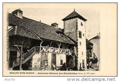 CPA MOLOY-SUR-IGNON - Ancienne Maison Des Bénédictins (115748) - Autres & Non Classés