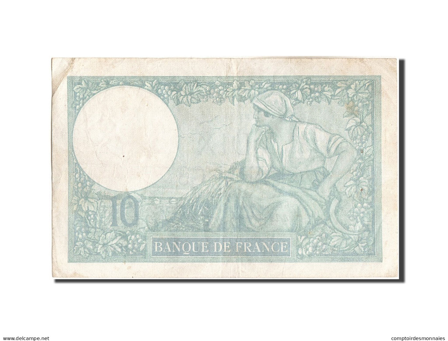 Billet, France, 10 Francs, 10 F 1916-1942 ''Minerve'', 1941, 1941-06-19, TB - 10 F 1916-1942 ''Minerve''