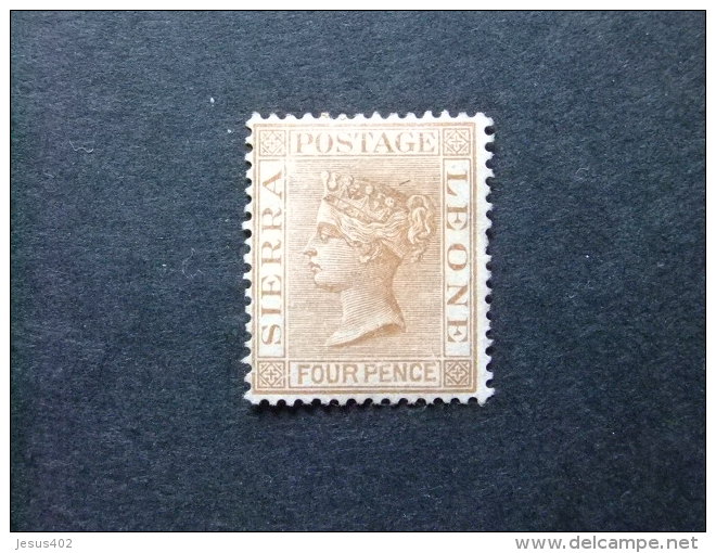 SIERRA LEONE 1883 Yvert N&ordm; 27 &ordm; FU - VICTORIA - SG N&ordm; 33 &ordm; FU - Sierra Leone (...-1960)