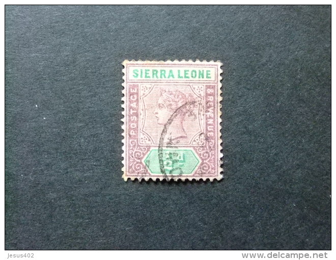 SIERRA LEONE 1897 Yvert N&ordm; 31 &ordm; FU - VICTORIA - SG N&ordm; 41 &ordm; FU - Sierra Leone (...-1960)