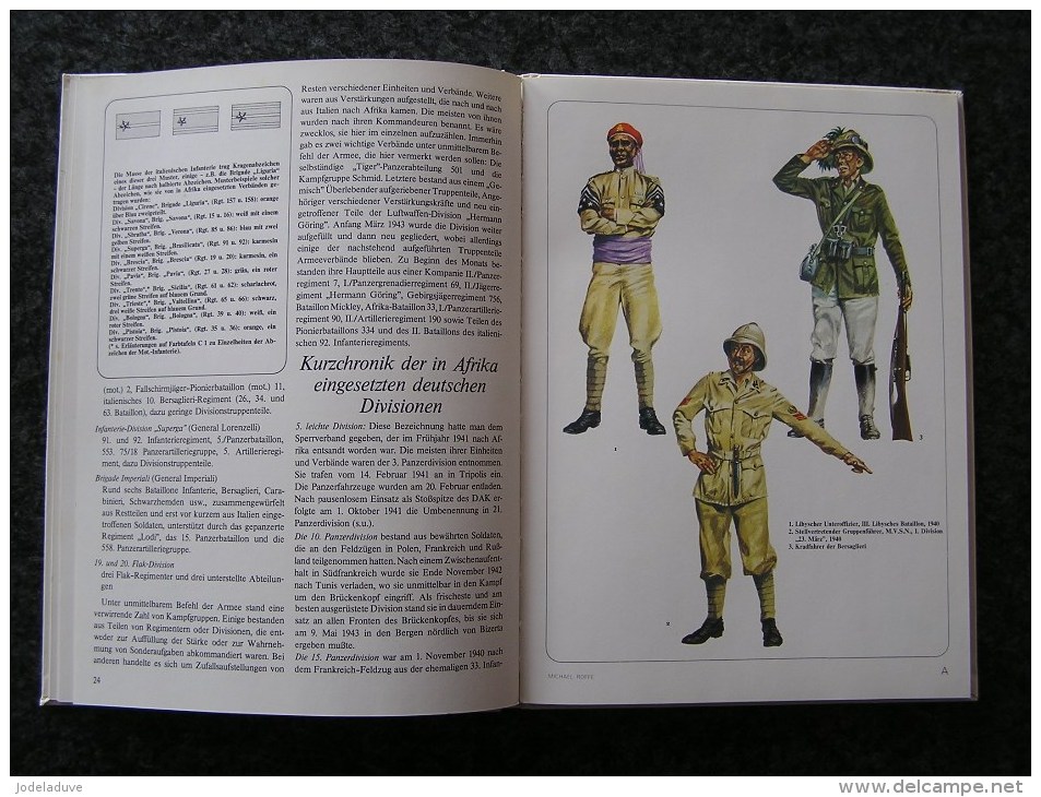 ROMMELS WÜSTENARMEE Windrow Armeen und Waffen Guerre 40 45 German Germany Afrika Korps Afrique Africa Corps Armée Rommel