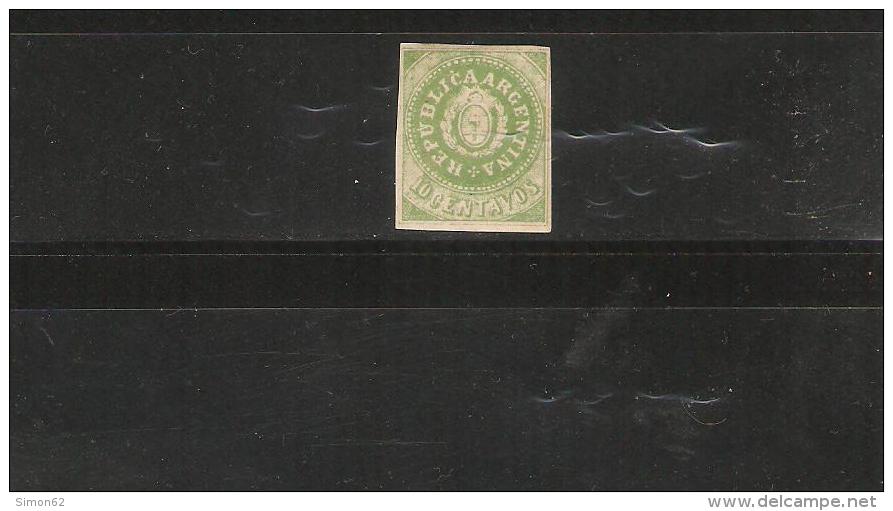 ARGENTINE   REPUBLIQUE  N°6  NEUF **   AVEC ACCENT - Unused Stamps