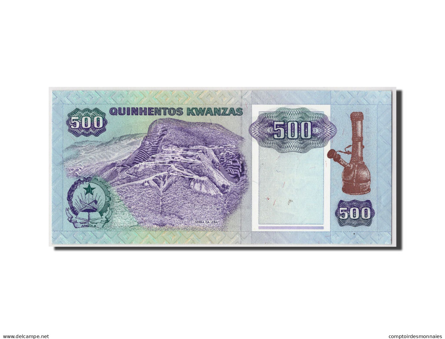 Billet, Angola, 500 Kwanzas, 1991, 1991-02-04, KM:128b, NEUF - Angola
