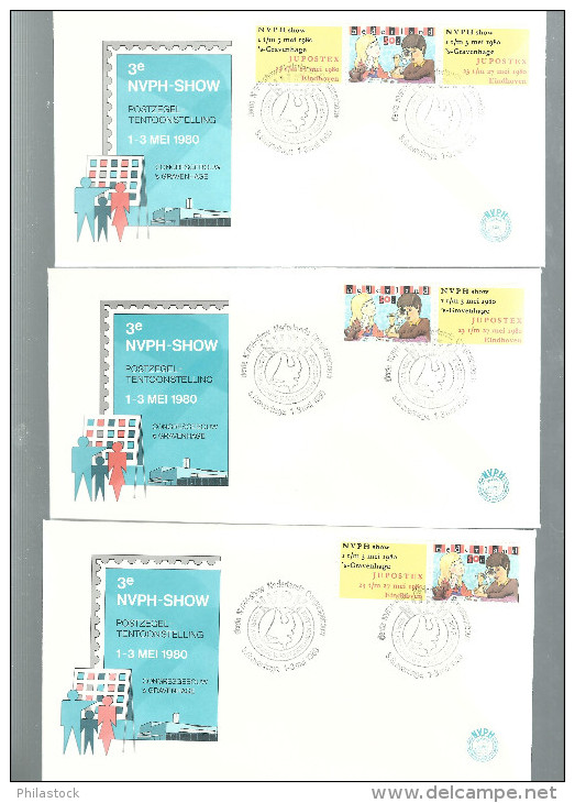 PAYS BAS Année 1980 En FDC  (17 Env.) - FDC