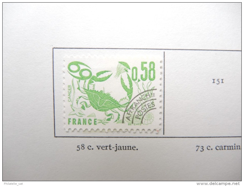 FRANCE - Collection De Timbres Préoblitérés Sur Feuille Charnière Propre - Bon Lot - A Voir - P17304 - Other & Unclassified