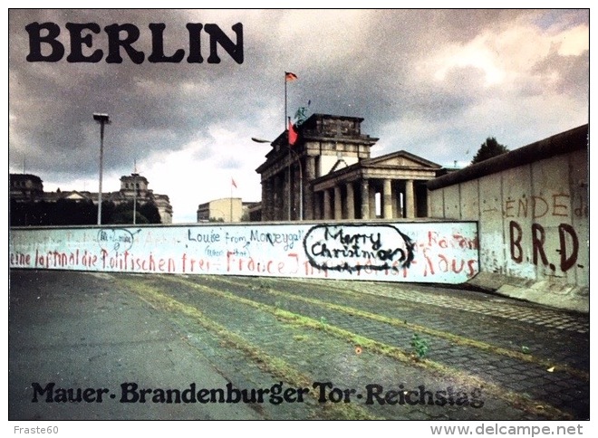 # Berlin - Mauer - Brandenburger Tor Reichstag - Mur De Berlin