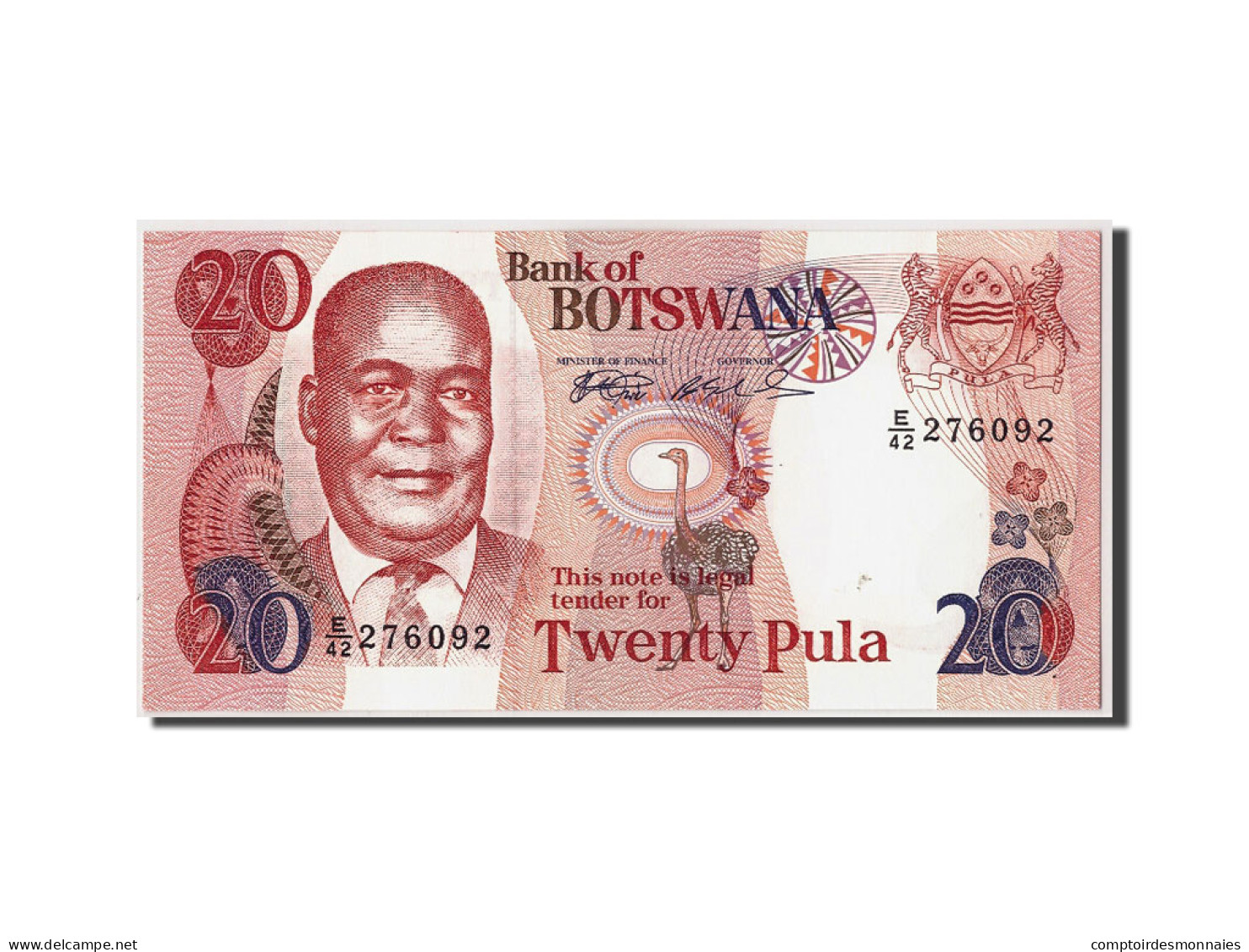 Billet, Botswana, 20 Pula, Undated, KM:21a, NEUF - Botswana