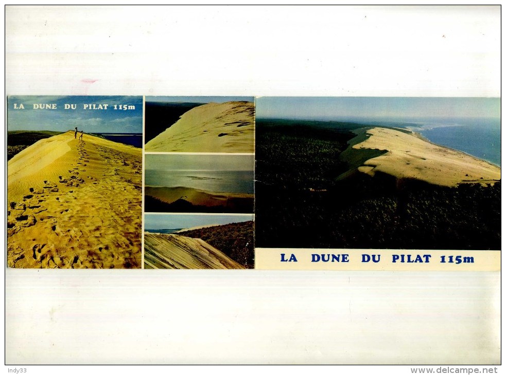 - FRANCE 33 . LA DUNE DU PILAT . DEPLIANT TOURISTIQUE . - Sport En Toerisme