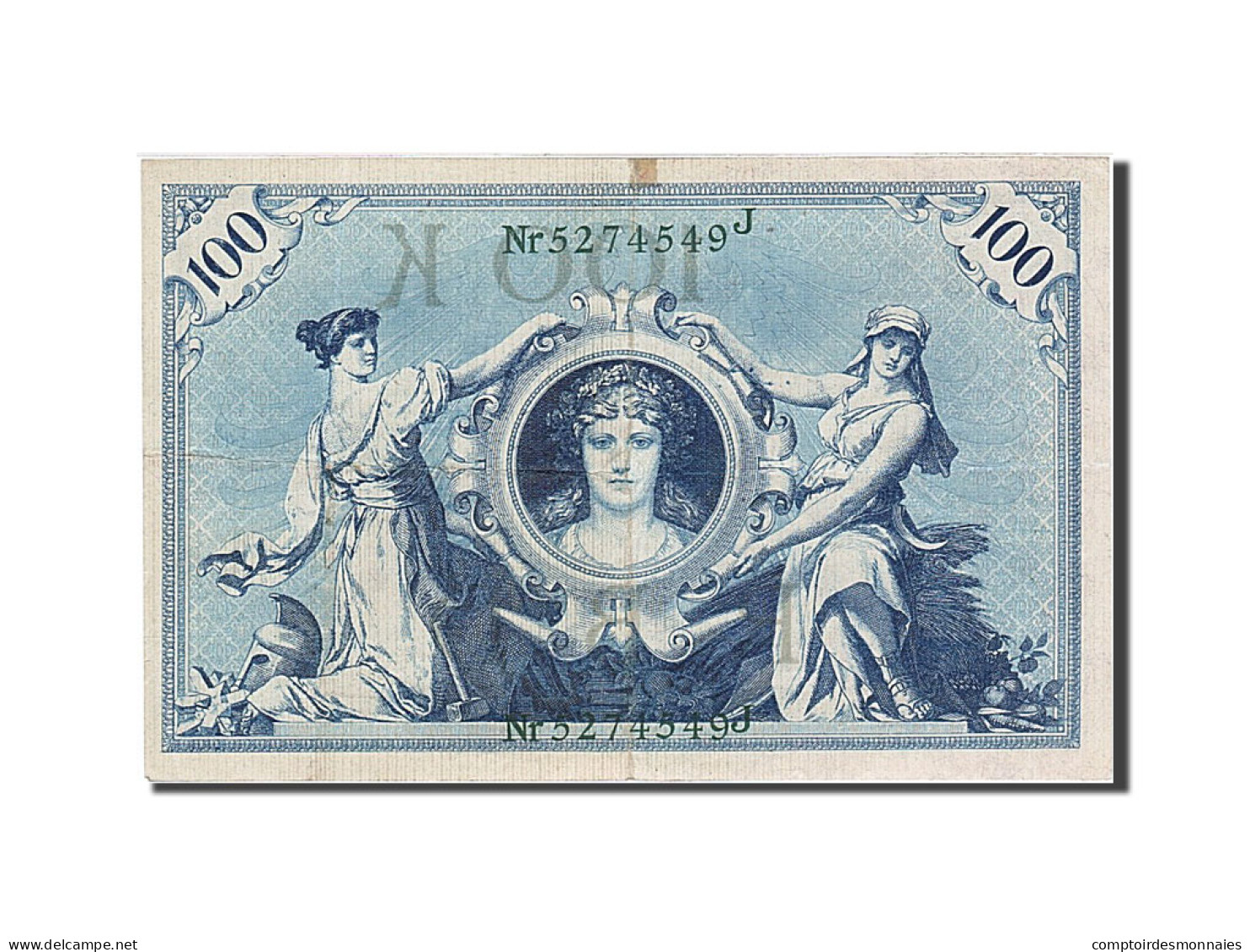 Billet, Allemagne, 100 Mark, 1908, 1908-02-07, KM:34, SUP+ - 100 Mark