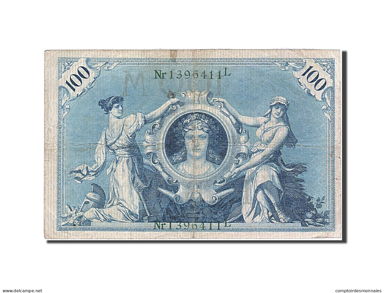 Billet, Allemagne, 100 Mark, 1908, 1908-02-07, KM:34, TB - 100 Mark