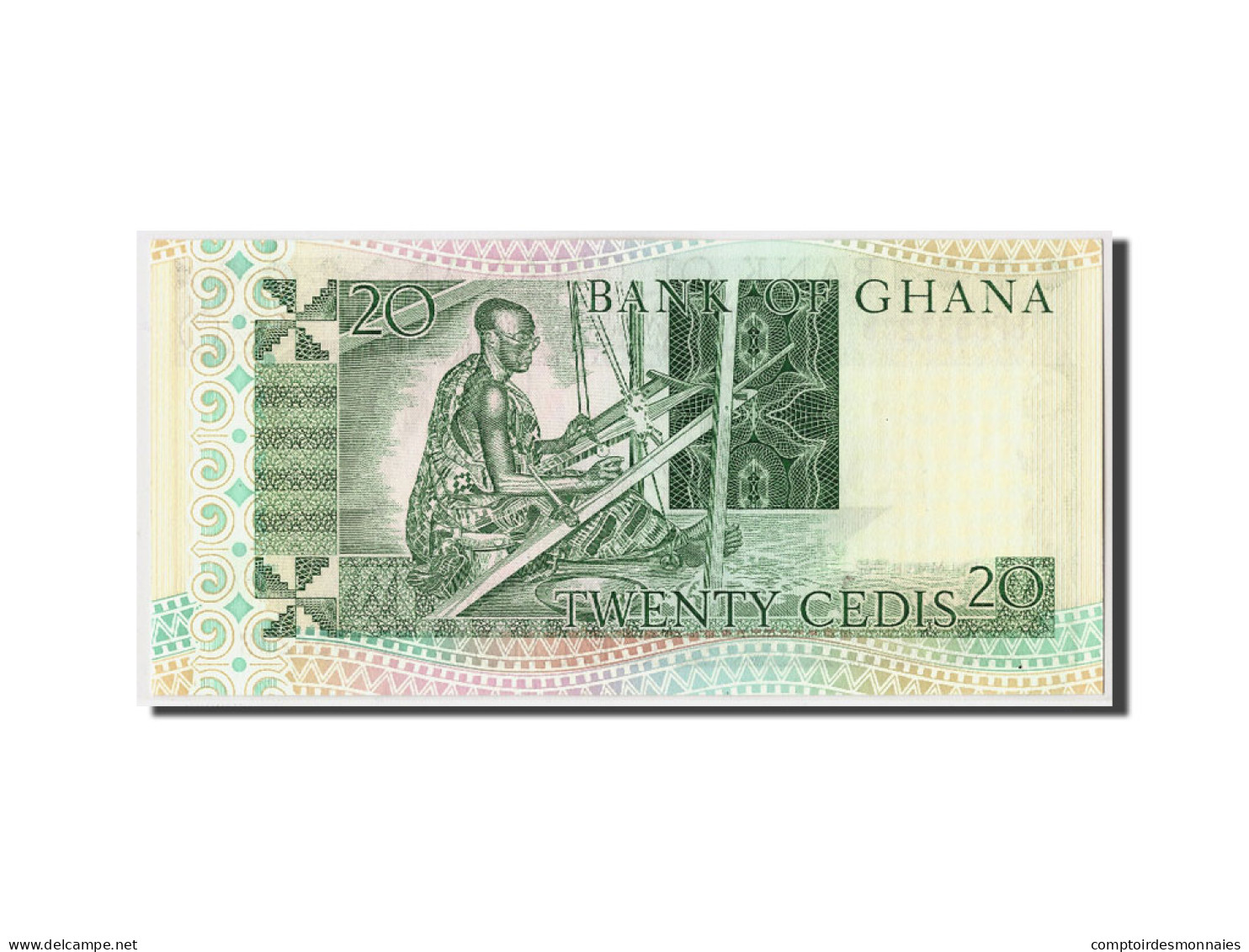 Billet, Ghana, 20 Cedis, 1982, 1982-03-06, KM:21c, NEUF - Ghana