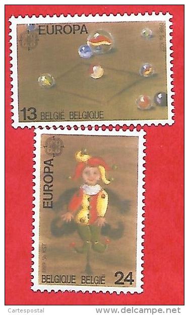 823 ~~ 1989 - BELGIQUE  N°  2323/ 24**  Neufs - Collections