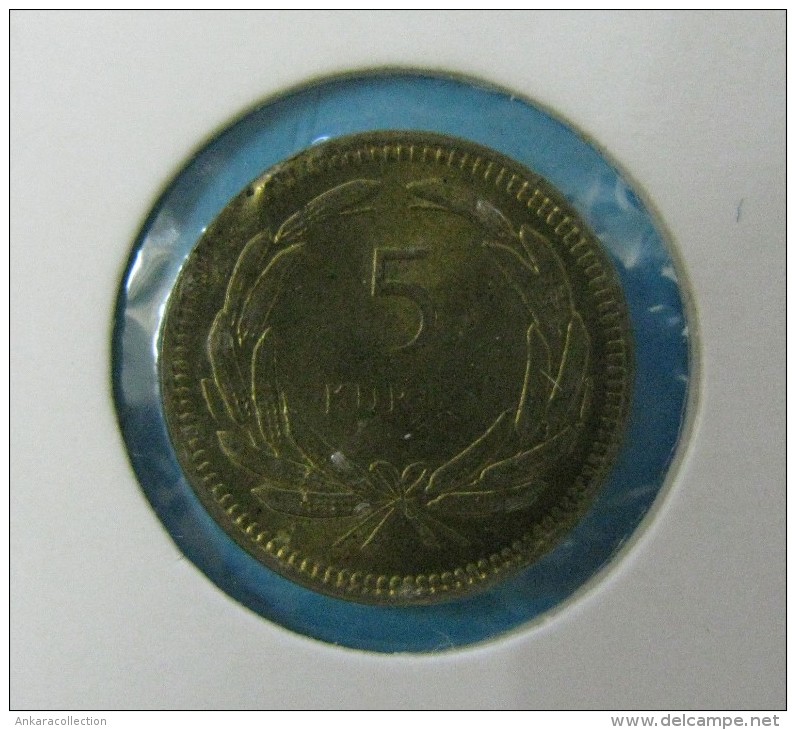 AC - TURKEY 5 KURUS 1950 UNCIRCULATED - Turquie