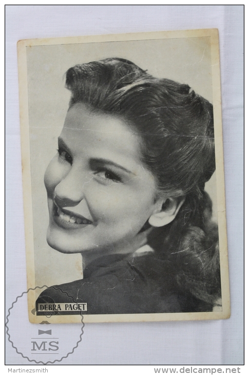 Old Theme Cinema/ Movie Image - Spanish Magazine Advertising  - Actress: Debra Paget - Otros & Sin Clasificación