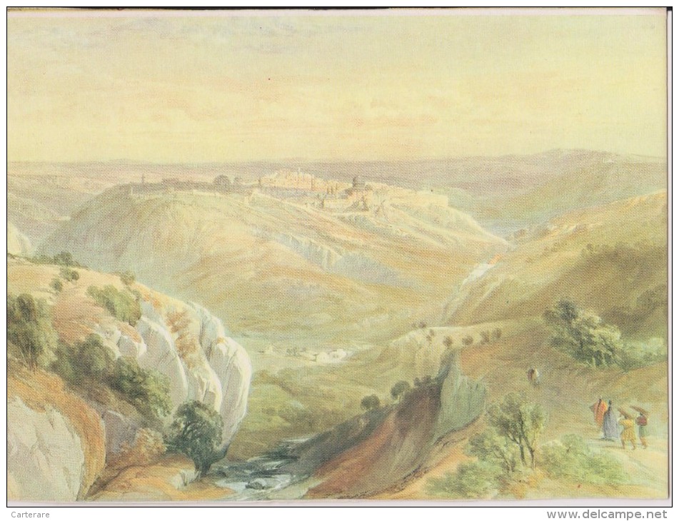 ISRAEL ,JERUSALEM,yéroushalaim,south,vue Par DAVID ROBERTS - Israel