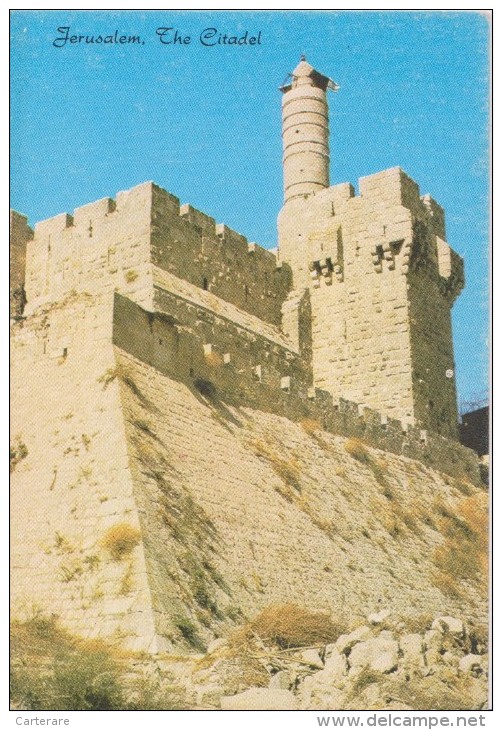 ISRAEL ,JERUSALEM,yéroushalaim,citadel,monument Historique - Israel