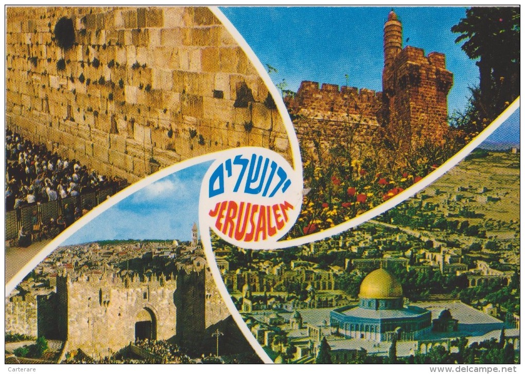 ISRAEL ,JERUSALEM,yéroushalaim,photo Montage - Israel