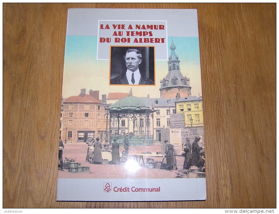 LA VIE A NAMUR DU TEMPS DU ROI ALBERT Régionalisme Histoire Vie Guerre Train Tram Industrie Commerce Religion Meuse - Belgique