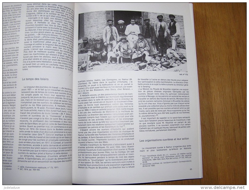 LA VIE A NAMUR DU TEMPS DU ROI ALBERT Régionalisme Histoire Vie Guerre Train Tram Industrie Commerce Religion Meuse