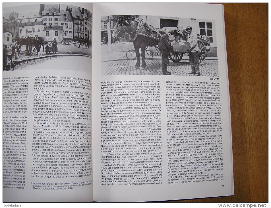 LA VIE A NAMUR DU TEMPS DU ROI ALBERT Régionalisme Histoire Vie Guerre Train Tram Industrie Commerce Religion Meuse