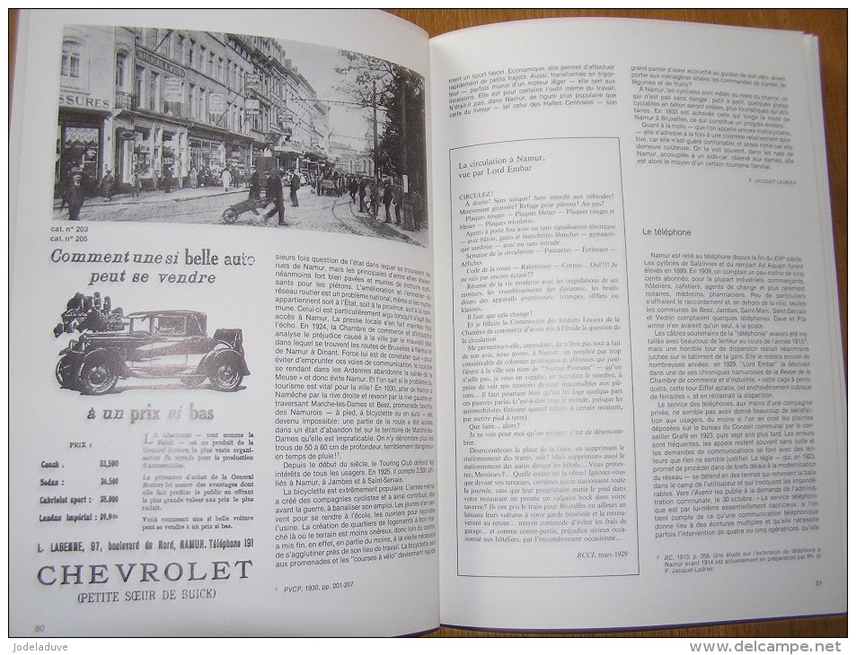 LA VIE A NAMUR DU TEMPS DU ROI ALBERT Régionalisme Histoire Vie Guerre Train Tram Industrie Commerce Religion Meuse