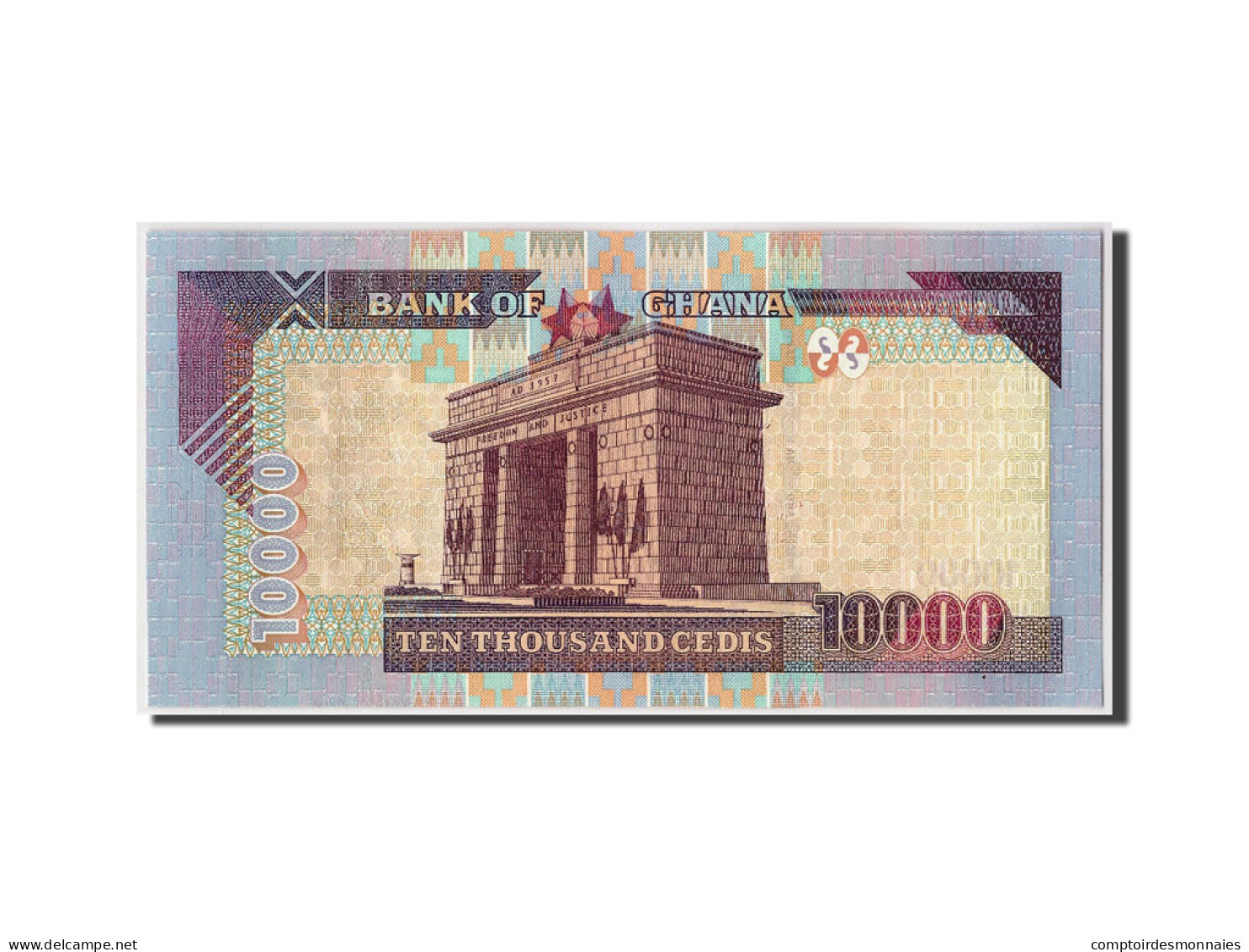 Billet, Ghana, 10,000 Cedis, 2002, 2002-09-02, KM:35a, NEUF - Ghana