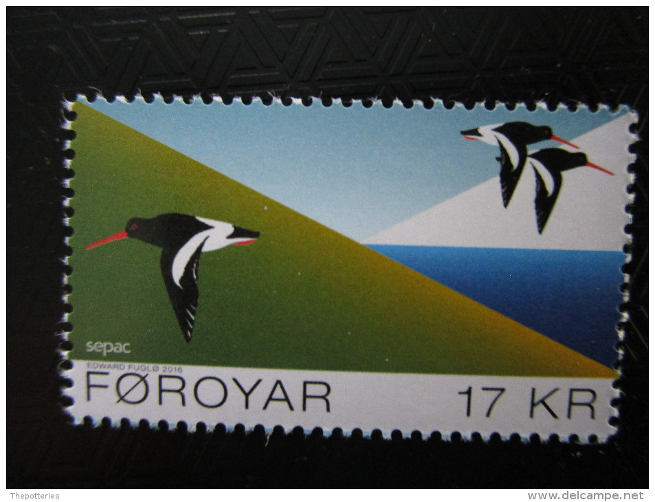 3-859 Feroe Oiseau Bir Huitrier Pie  La Pie De Mer Arctic Arctique Pole Nord North - Storks & Long-legged Wading Birds